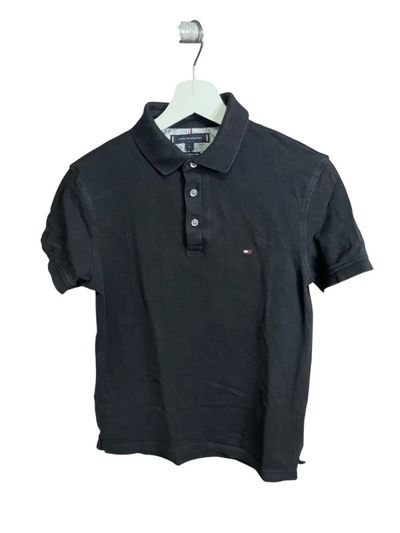 Tommy Hilfiger Black Polo Shirt #B3